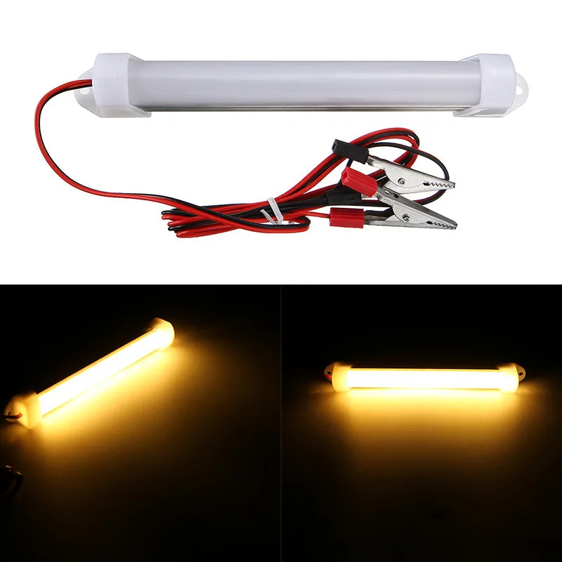 Us 1 9 19 Off 1pc Warm White 12v 5630 9 Led Car Aluminum Led Bar Light Smd Interior Light Bar Tube Strip Lamp Boat In Led Bar Lights From Lights