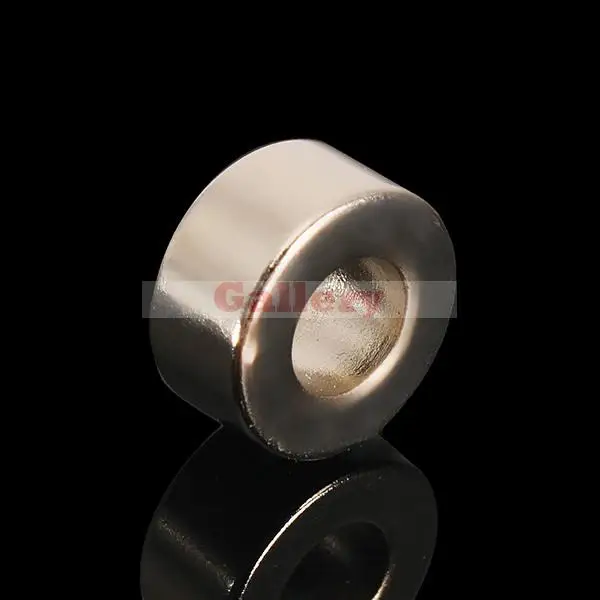 

Iman Atacado Neodymium Magnets 2 Pcs Lot N35 10x5x5mm Strong Ring Countersunk Rare Earth