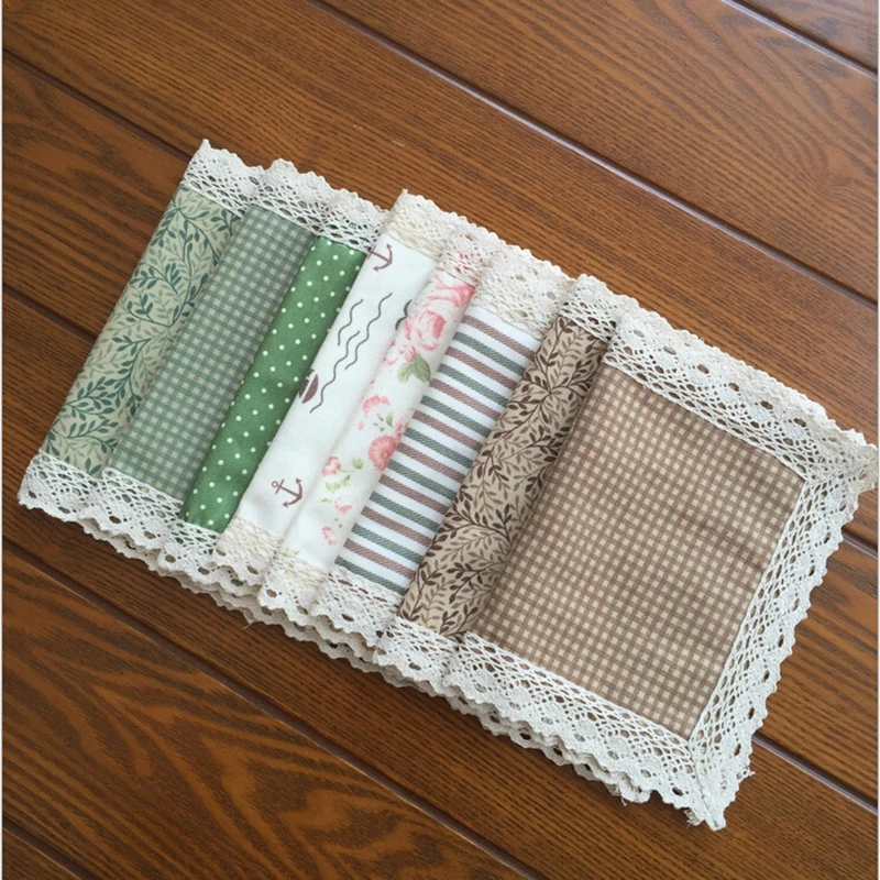 6pcs/set Place Mat for Dinning Table Home Decoration Accessories Cup Mats Napkin |