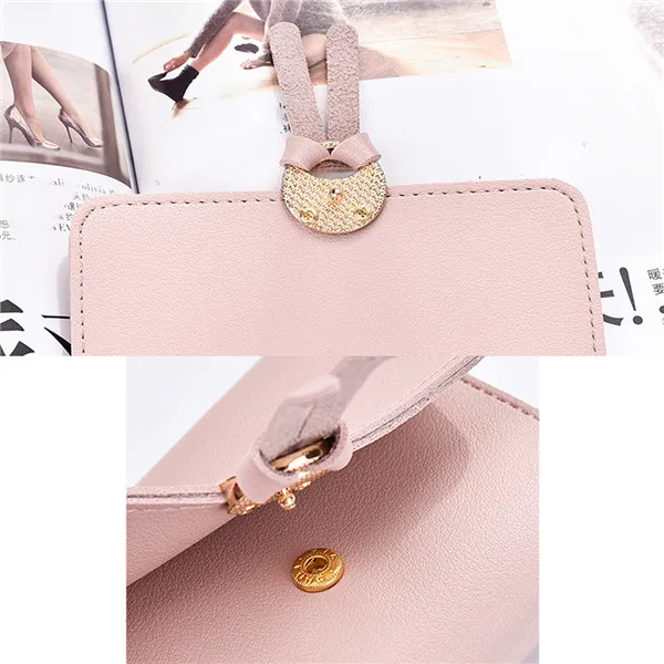 OCARDIAN Women Fashion Solid Hasp Tassels Multi Card Position Coin Bag Wallet Hot Sale Dropship