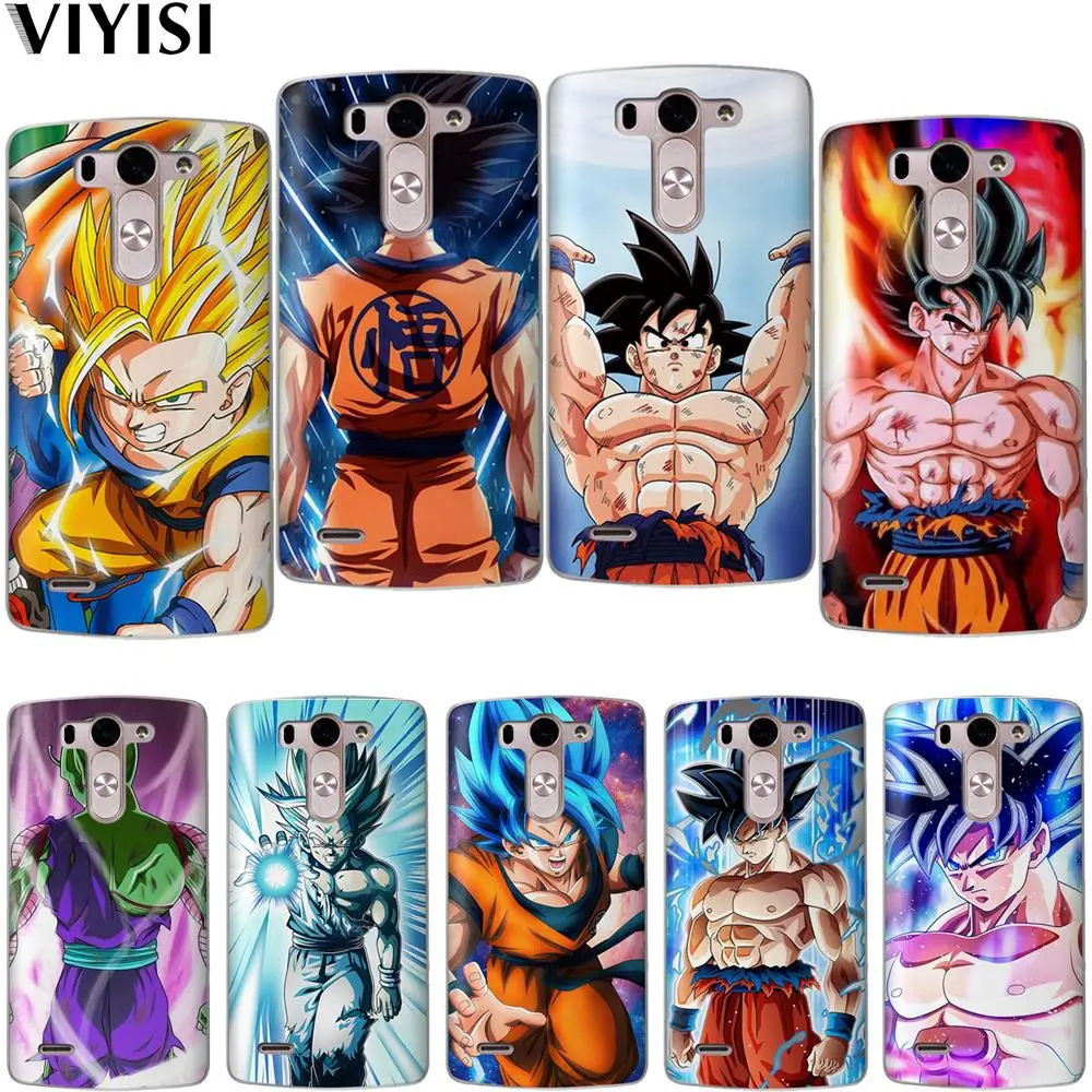 

Luxury Cartoon Dragon Ball Z Super DBZ Goku Coque Phone Case For LG G6 Q6 G3 G4 G5 G7 XPower2 V30 Q8 K7 K8 K10 2017 XScreen Etui