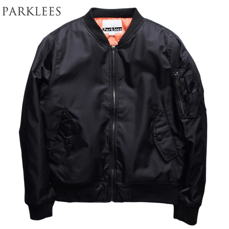Bomber Jacket Men Brand Streetwear Hip Hop Slim Men Jacket Casual Long Sleeve Windbreak Baseball Jacket Veste Homme