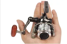 China Fishing Reel Molinete Pesca Left/right Interchangeable Handed Mini Spinning Reel MN100 4.3:1 Small Fishing Reel