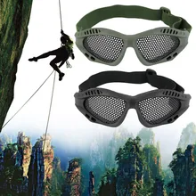 HWYHX YHX 2016 NUEVA llegada Durable Tactical Malla Metálica Gafas Gafas de Seguridad de Protección de Los Ojos Al Aire Libre