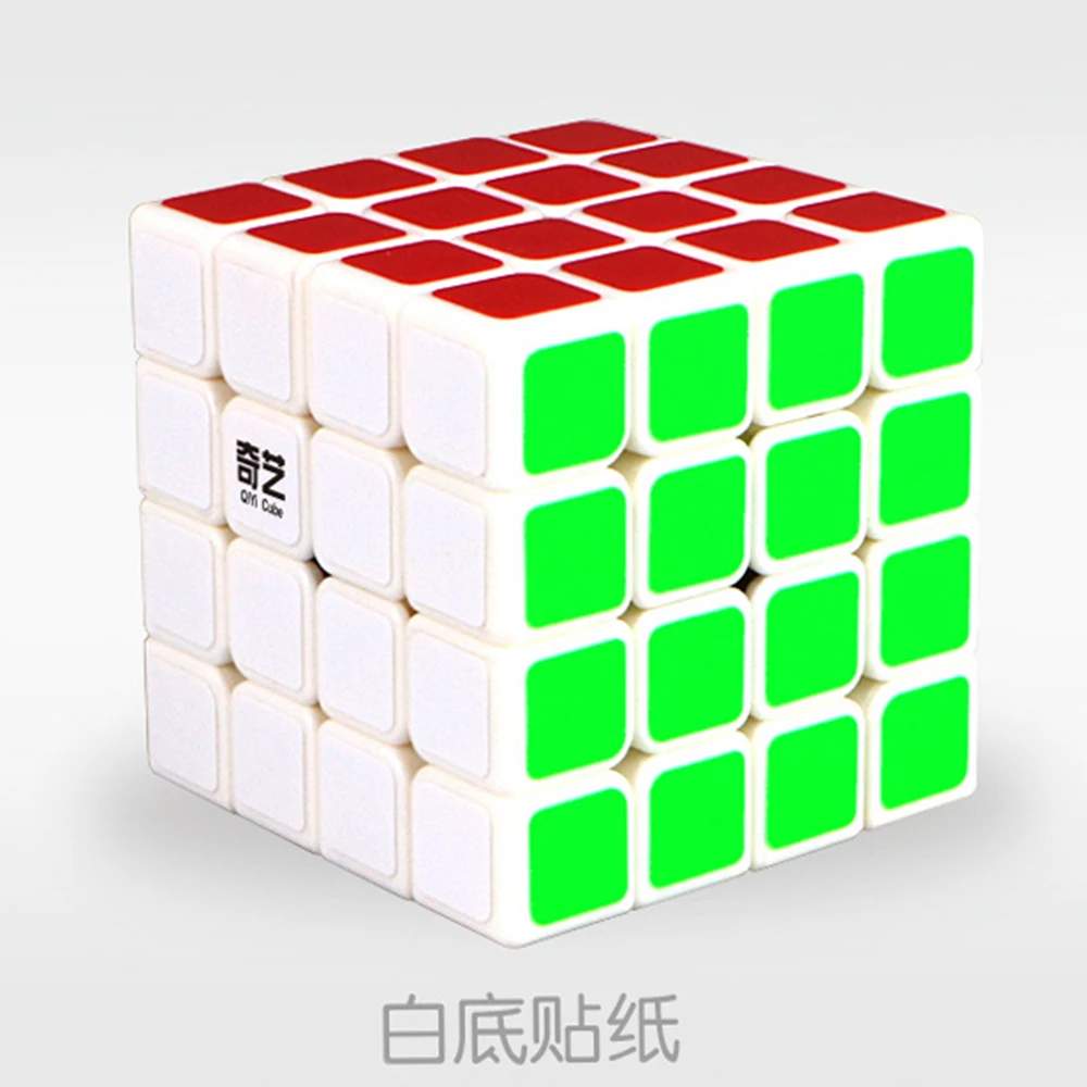 Qiyi MoFangGe Ци Юань 4x4 Magic Cube Скорость игра-головоломка кубики обучающие игрушки для детей Рождественский подарок