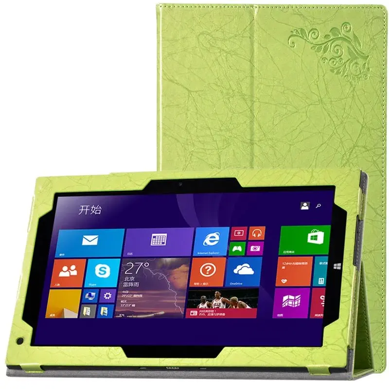 

Luxury Ultra Slim Folio Stand Print Flower PU Leather Protective Magnetic Shell Case Cover For Teclast Tbook 16 11.6'' Tablet PC