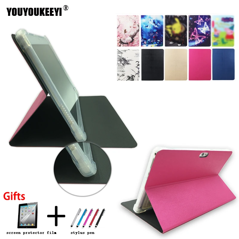 

TPU Anti-fall Shell For 10 10.1 Inch Tablet Front bracket style Universal Folio Stand Cover Case For 10 10.1 Inch Android PC