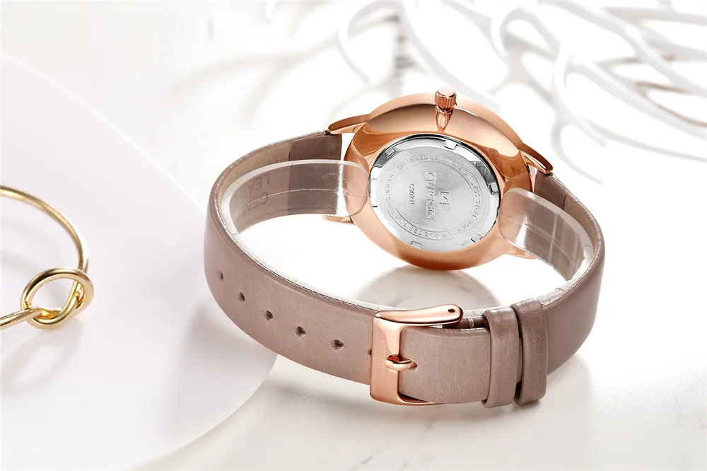 Женские часы Топ бренд CURREN женские кварцевые кожаные Наручные часы для девушек женские наручные часы Relogio Feminino l