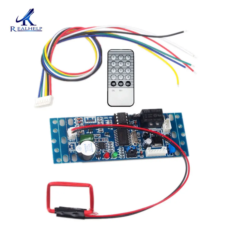 Встроенные rfid-модули управления 13,56 МГц IC УПРАВЛЕНИЕ ler модуль хранилище печатных плат 2000 пользователей ИК-пульт дистанционного управления Бесконтактный доступ к картам - Цвет: 125KHZ and IR