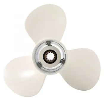 

Outboard Motor Propeller Boat motors 11 5/8x11-G 3 Blades Aluminum Propeller Outboard Motor for Yamaha 40-60hp
