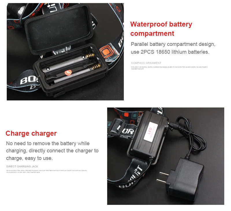 16-led head light