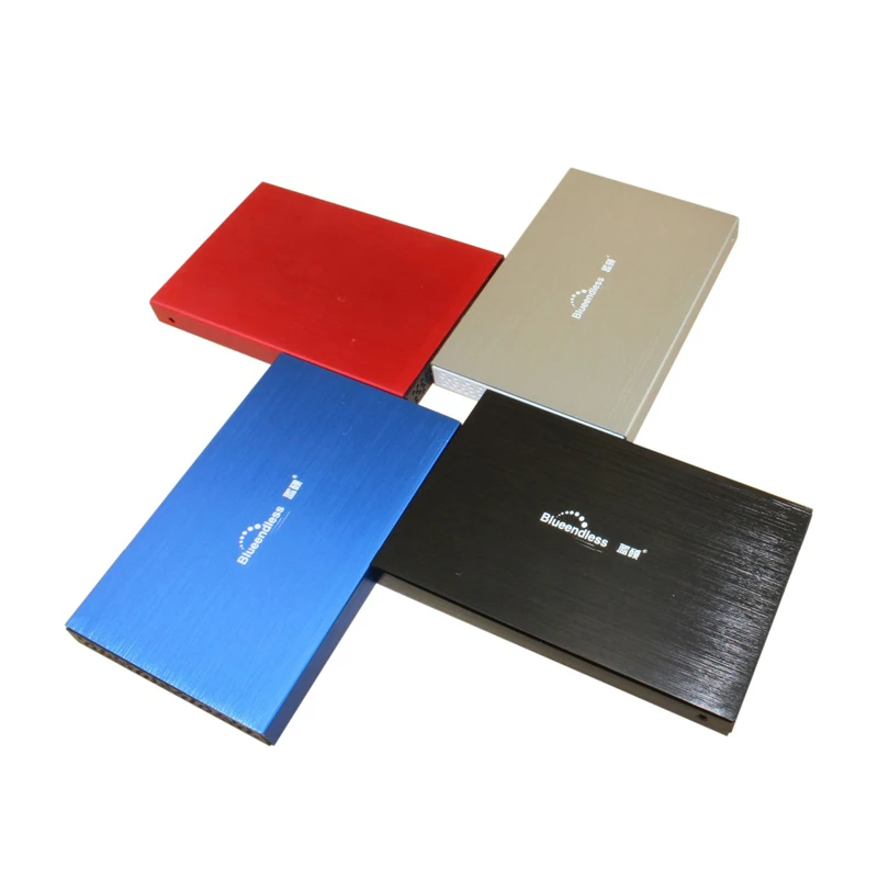 ide hdd box 2.5'' usb 2.0 hdd enclosure aluminum hard disk cases 2.5 inch disco duro caddy suit for 1TB 9.5 mechanical hard disk (2)