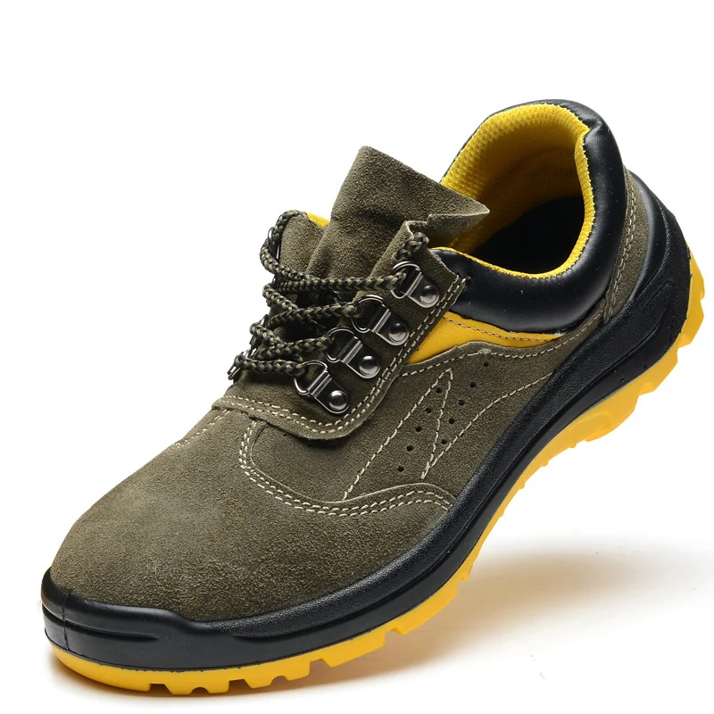 Модная мужская Рабочая защитная обувь; Рабочая обувь с композитным носком; Легкие дышащие кроссовки; нескользящие для строительных работ