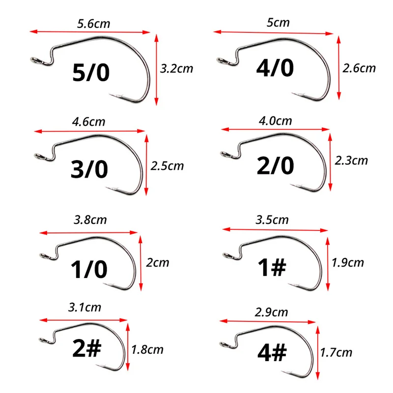 Amlucas 10 шт. рыболовные крючки из высокоуглеродистой стали джиг большой кривошипный крючок свинцовая головка кривошипная колючая крючком Мягкая приманка рыболовные аксессуары WE1051