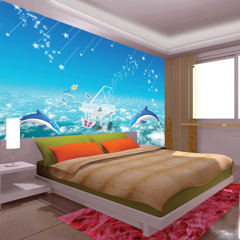 Wallpaper Dinding 3d Kamar Tidur Anak Image Num 89