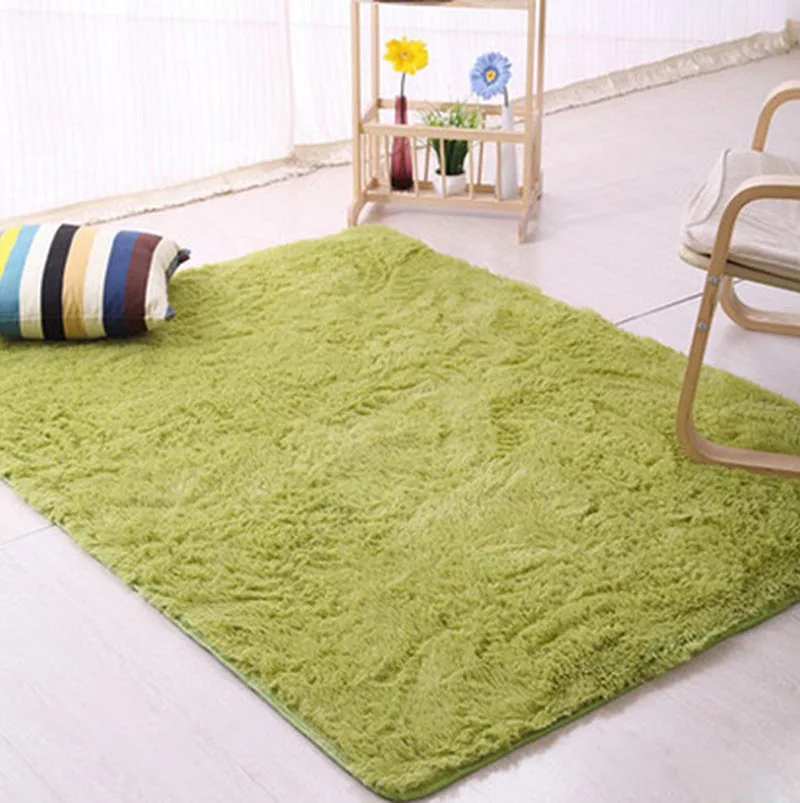 80 см X 160 см мягкие плюшевые мохнатые Alfombras ковер из искусственного меха коврик нескользящей коврики для гостиная Спальня украшения дома