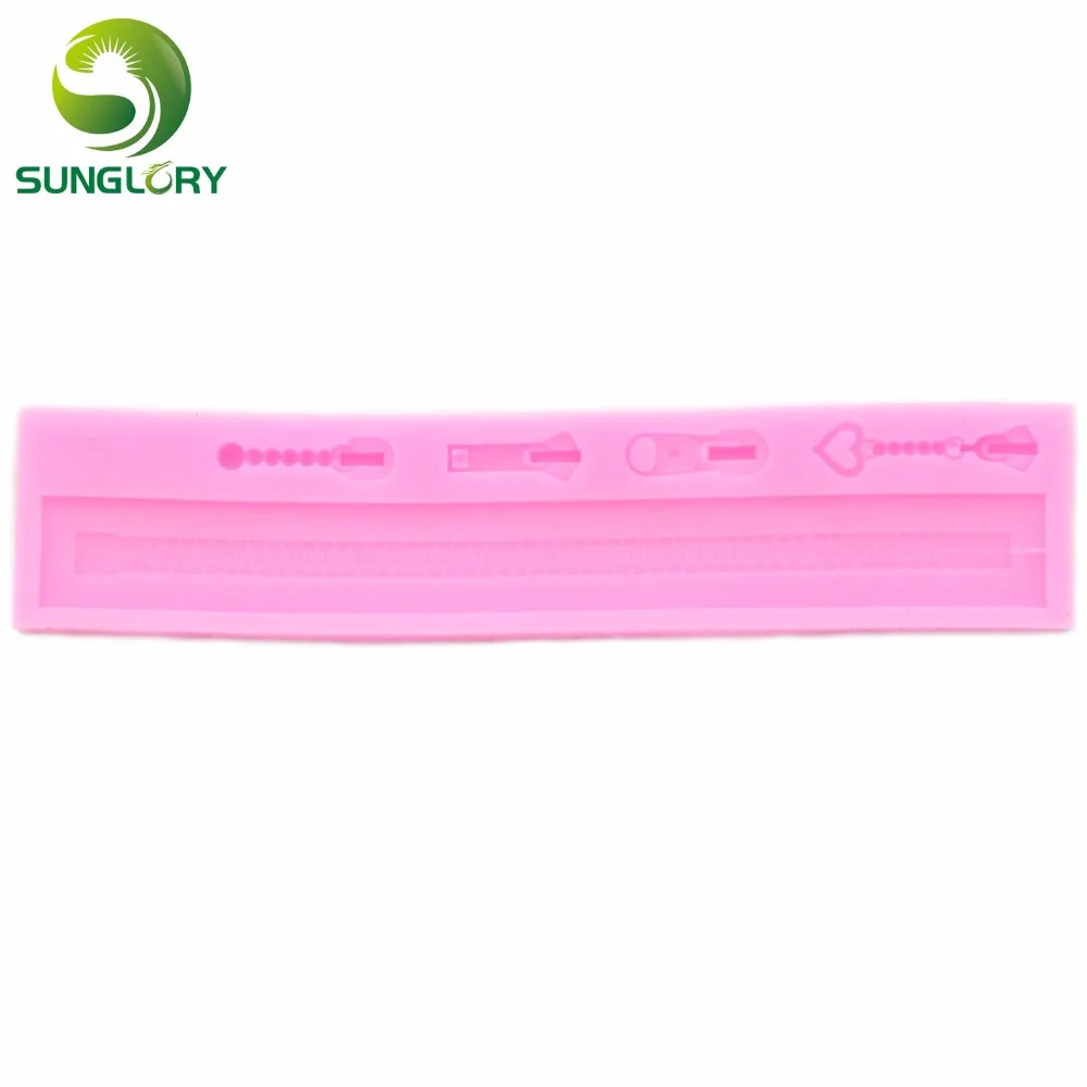 

DIY Sugarcraft Candy Jello 3D Zipper Silicone Mold For Cake Decoration Fondant Silicon Moldes De Silicona Cake Decorating Tools