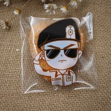 10*10+ 3 см Упаковка печенья солдат самоклеящийся клейкий пластиковый пакет закуски пакет дрожжи 100 шт./лот