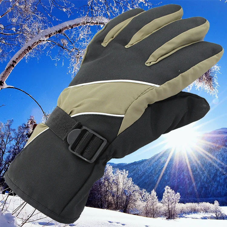VISNXGI зима лайкра Водонепроницаемый многоцветный Guantes для мужчин Esquiar перчатки тепловой ветрозащитный согреться Esquiar Ciclismo Guantes Moto