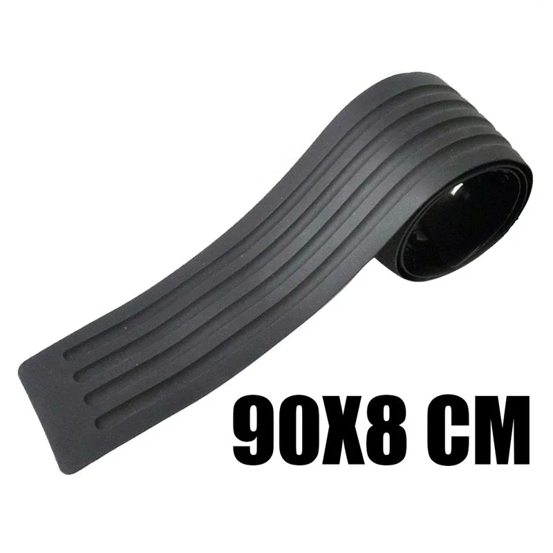 

Car Styling 90CM*8CM Rubber Sill Plate Bumper Cover Guard Protector Trim Anti-Scratch Cover Strip Universal For Car Truck