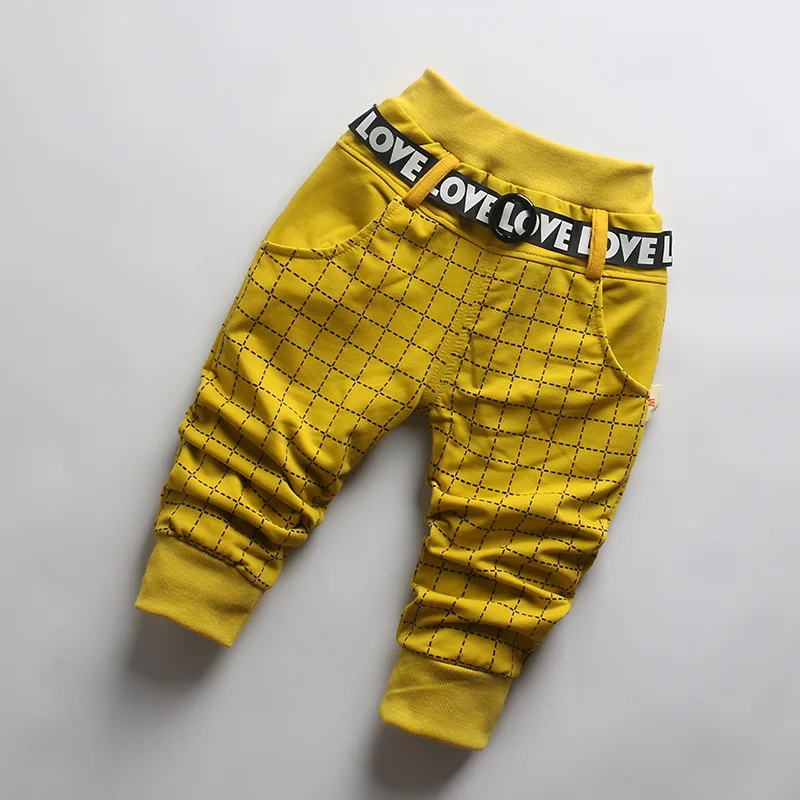 newborn pants spring & autumn new baby pants plaid pattern cotton 1