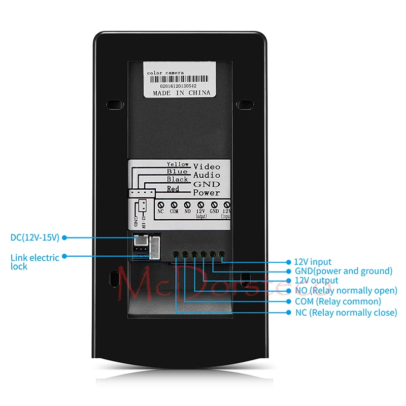 7 inch Video Door Phone Doorbell Home Security Intercom System RFID IR Night Vision Camera Door Bell System Home Security
