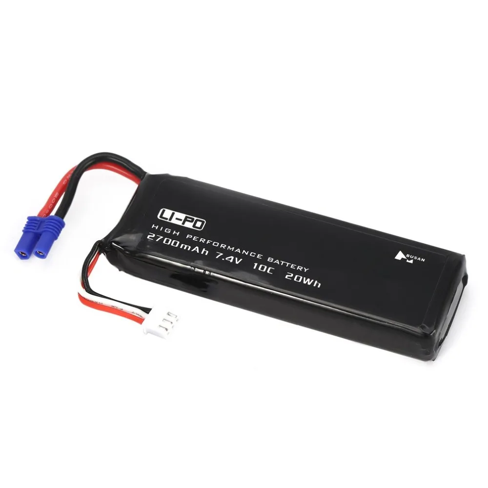 

Li-po Battery 7.4V 2700mAh 10C 20Wh Spare Part Accessory for Hubsan H501S H501M H501A H501C RC Quadcopter Drone Aircraft Battery