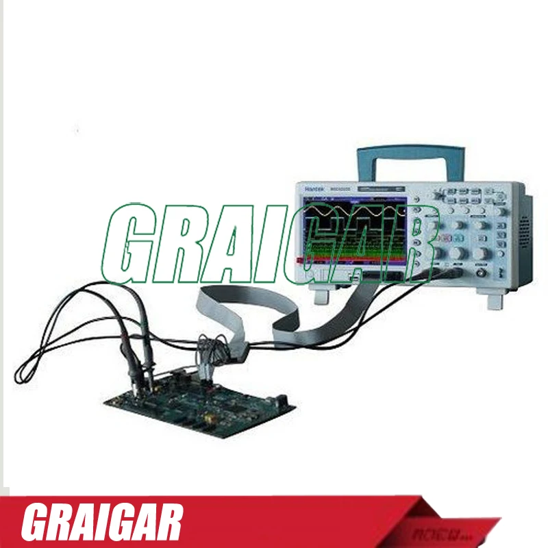 

New High quality arrive Hantek MSO5202D 200MHz 2 Ch 1GSa/s Oscilloscope 16Ch Logic Analyzer 2in1 800x480
