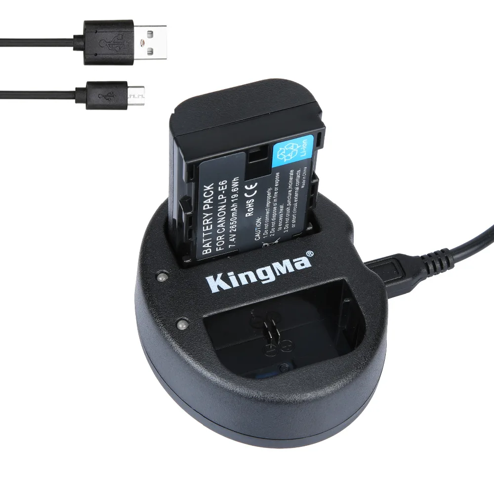 

1*  fullcode LP-E6 LP E6 Battery + Dual USB Charger For Canon 5D Mark II/III 7D 60D EOS 6D, LPE6 for canon accessories wholesale