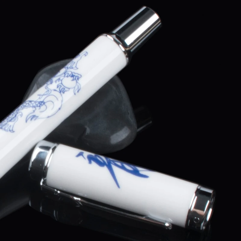 Высококачественная Роскошная перьевая ручка Jinhao 950 с драконом керамические