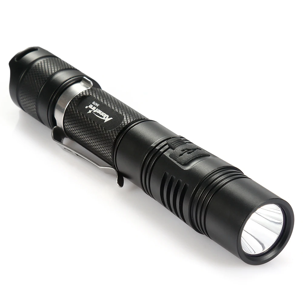 Фонарик AloneFire X470 светодиодный USB 18650 Cree XPL тактический перезаряжаемый