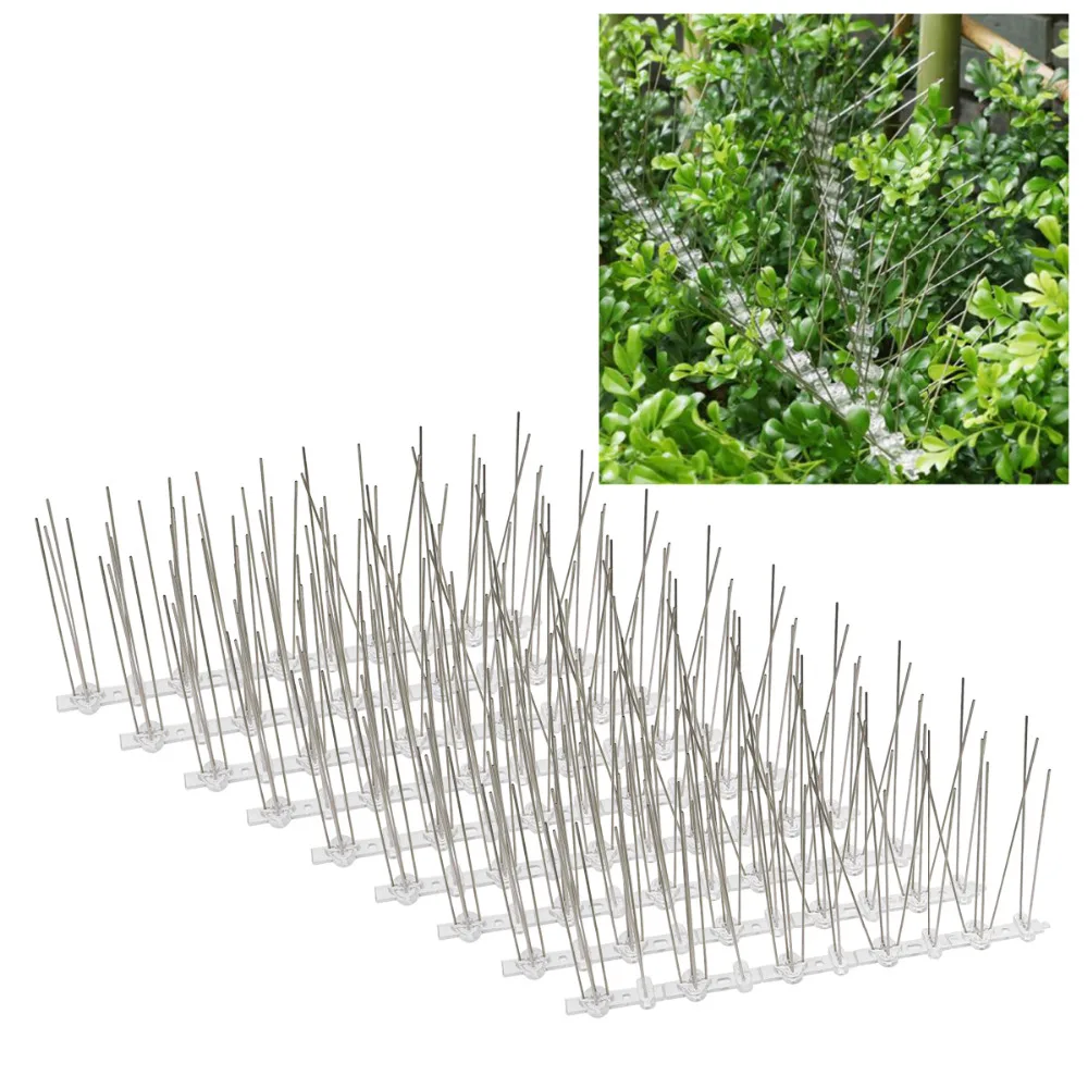 plastic pigeon spikes kit balcony bird spikes repellent cover 40cm