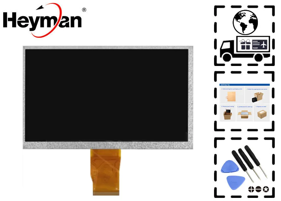 

Heyman 8''size LCD display screen ASB080TB-50/TM080B21BA7/HLY80ML108-24I/TM080B21BA7/FY800D03/FY8021D01 for China-Tablet PC