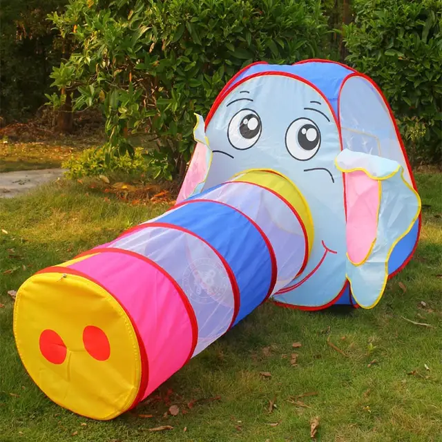 Online Baby Tunnel Toy Multicolor Elephant Tents For Online Baby Tunnel Toy Multicolor Elephant Tents For Kids Outdoor Toys Aliexpress Mobile