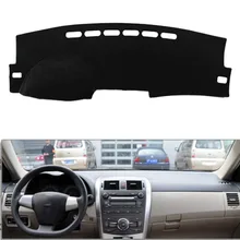 High Quality Toyota Corolla Dashboard Lights Dongzhen Fit For Toyota Corolla 2007 2017 Car Styling Dashboard Cover Avoid Light Pad Instrument Platform Dash Board Mat