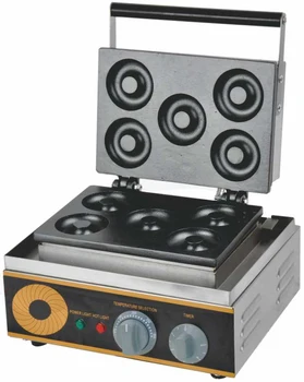 

Doughnut Machine Donut Making Machine with 5 Molds crisp baking 220v ce criterion