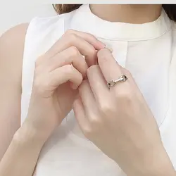 Hengy iral 925 пробы серебро простой палец манжеты кольца для женщин изысканный прекрасный стиль бренд модные украшения