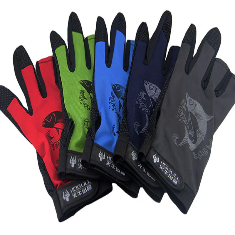 Fishing Gloves Anti Slip Fishing Rod Tackle Gloves Outdoor SportsNew