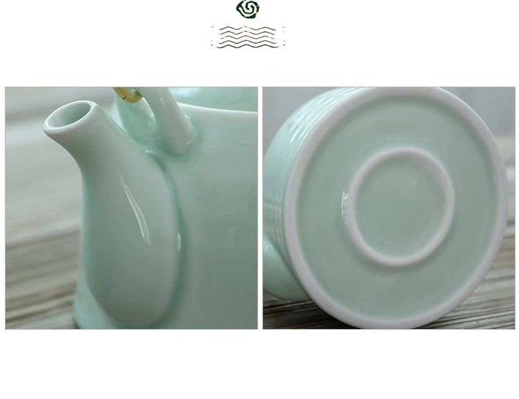TANGPIN большой емкости celadon чайные сервизы фарфоровые чайник чайный китайский чайный набор кунг-фу посуда для напитков