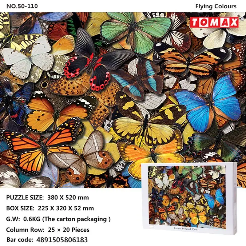 

Ocean Cute Animal Jigsaw puzzle 500 Adult Cartoon Children's Educational Toys Decompression Gift