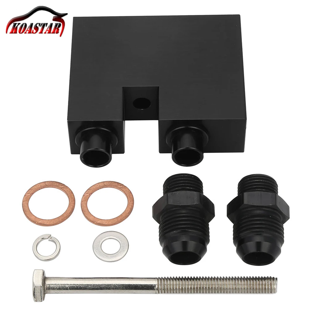 Адаптер пластины масляного фильтра для N54 135i 335i BK фитинга кулера BMW AN10|adapter plate|adapter