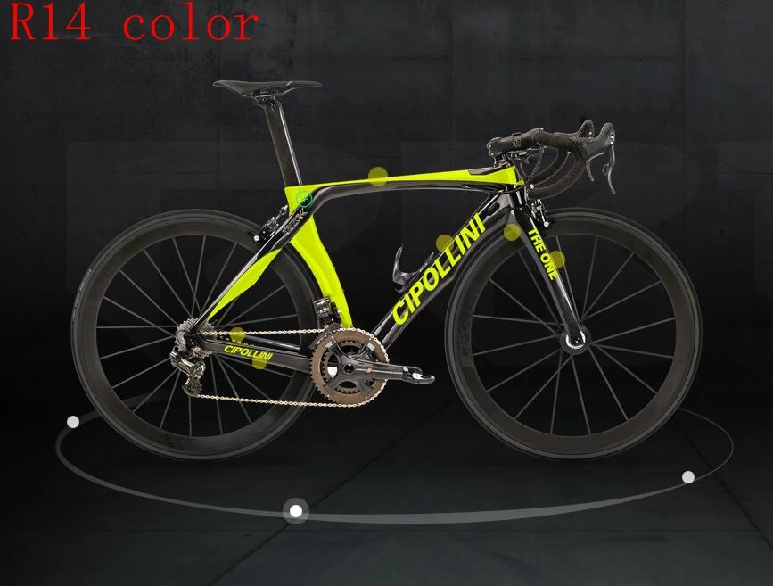 cipollini RB1K рама для шоссейного велосипеда 3K карбоновая рама для велосипеда гоночный велосипед T1100 полностью из углеродного волокна Размер XXS-XL может быть XDB - Цвет: R14