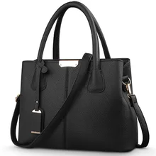 De lujo de Marcas Famosas Mujeres de Cuero Del Bolso de Totalizador de Las Mujeres Bolsos Bandolera Mujer Femme Sac A Principal De Marca