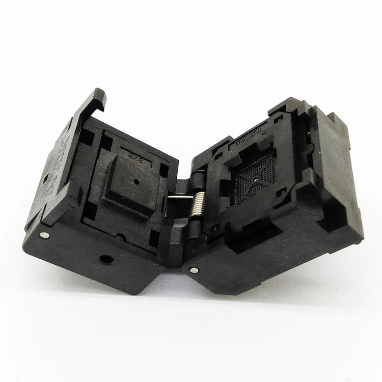 IC549-0604-009-G Burn in Socket QFN60 MLF60 IC Test Socket Pitch 0.4mm Clamshell Chip Size 88 Flash Adapter Programming Socket