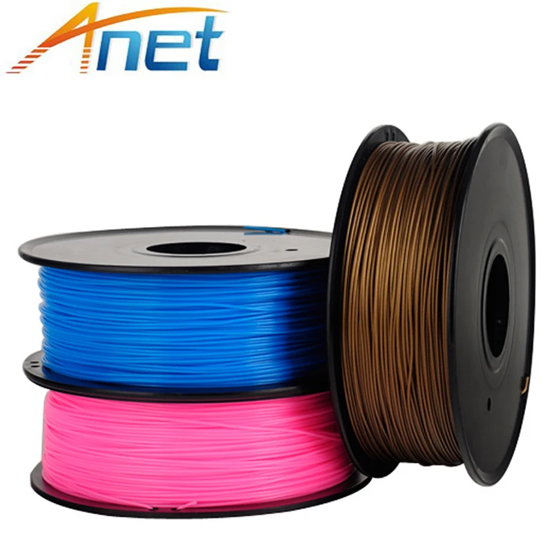 

Anet 2roll 1KG PLA 1.75mm 3D Printer part Filament Material Plastic Rod Rubber Ribbon Consumables Material Refill for 3D Printer