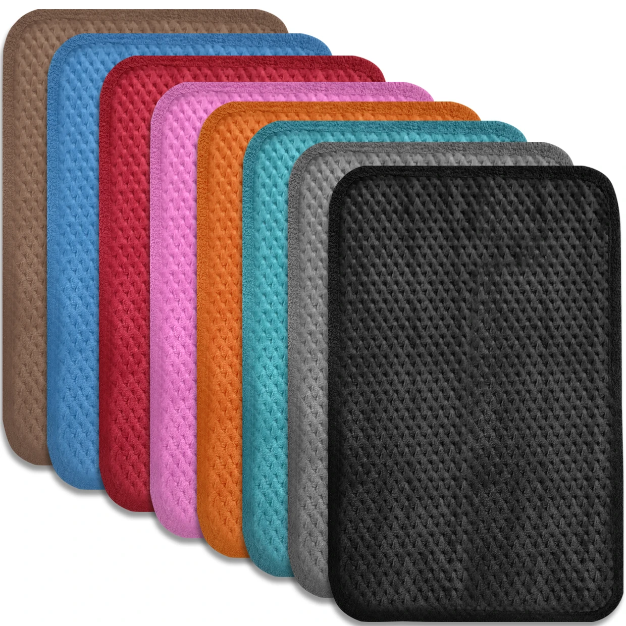 2 Pack Ultra Soft Memory Foam Bath Matin Bath Mats from Home & Garden