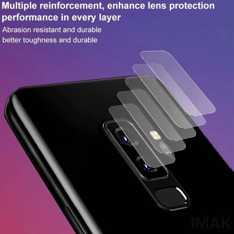 Imak 2 шт./упак. Камера объектив Защитная пленка для samsung Galaxy S9/S9 Plus закаленное Стекло