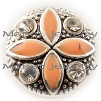 

press studs D01440 2014 snap jewelry Easy jewelry for 18mm snap jewelry bracelet Women Fashion Jewelry Ginger Rhinestone