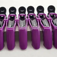 Croc зажим для волос пластиковые Профессиональные парикмахерские салон раздел GIC-HA608(10 шт./лот