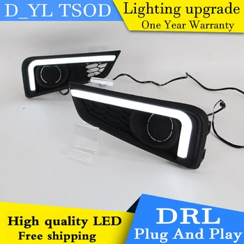 

Car styling For Honda City LED DRL For City led fog lamps daytime running lights High brightness guide LED DRL
